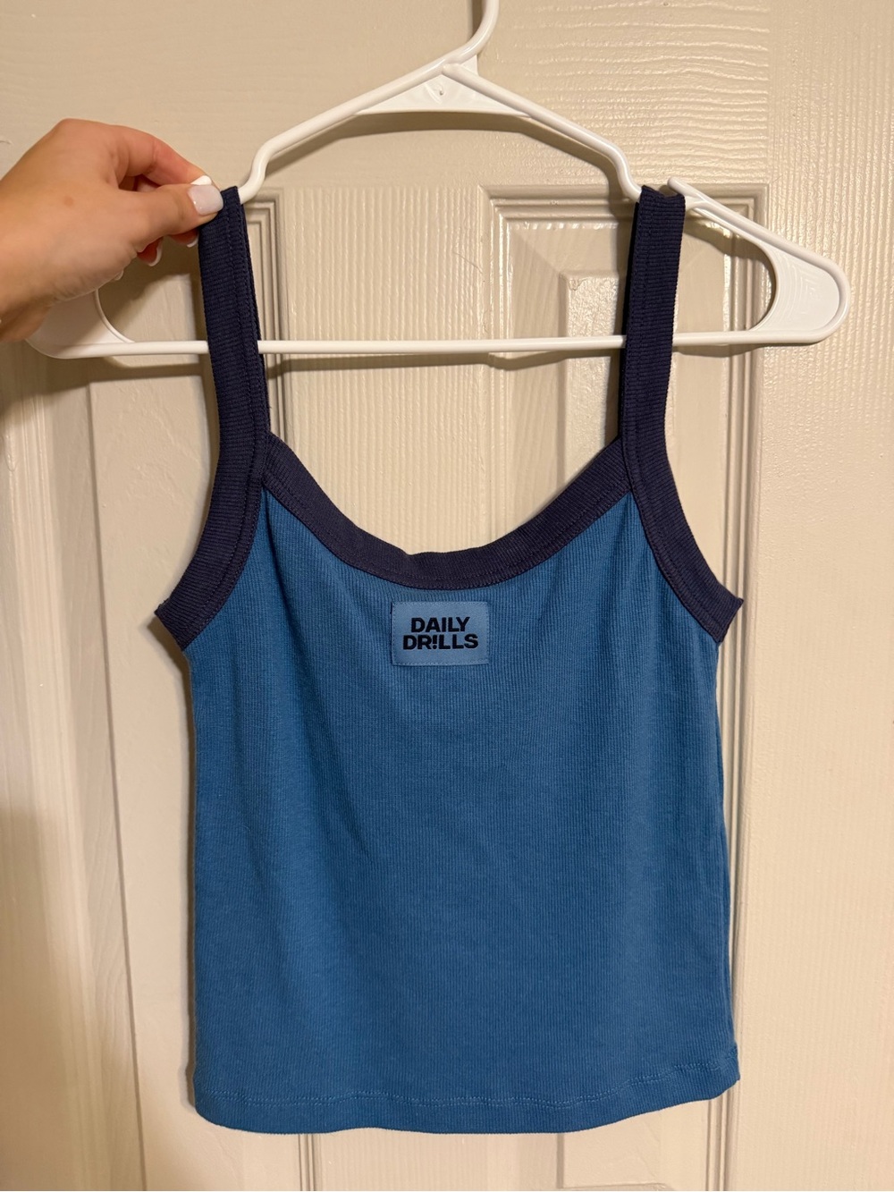 Daily Drills Logo Ribbed Tank